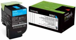 Lexmark CX310-80C80C0 Mavi Orjinal Toner - Lexmark