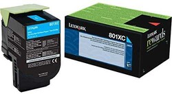 Lexmark CX510-80C1XC0 Mavi Orjinal Toner Ultra Yüksek Kapasiteli - 1
