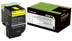 Lexmark CX510-80C8XY0 Sarı Orjinal Toner Ultra Yüksek Kapasiteli - Lexmark