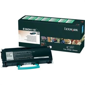 Lexmark E360-E360H11E Siyah Orjinal Toner Yüksek Kapasiteli - 1