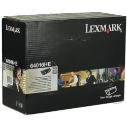 Lexmark T640-64016HE Siyah Orjinal Toner Yüksek Kapasiteli - Lexmark