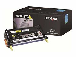 Lexmark X560-X560H2YG Sarı Orjinal Toner Yüksek Kapasiteli - Lexmark