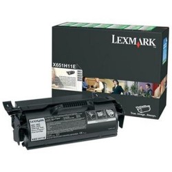 Lexmark X651-X651H11E Siyah Orjinal Toner Yüksek Kapasiteli - Lexmark