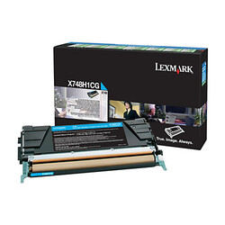 Lexmark X748-X748H1CG Mavi Orjinal Toner Yüksek Kapasiteli - 1