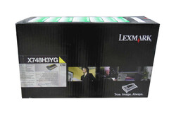 Lexmark X748-X748H3YG Sarı Orjinal Toner Yüksek Kapasiteli - Lexmark