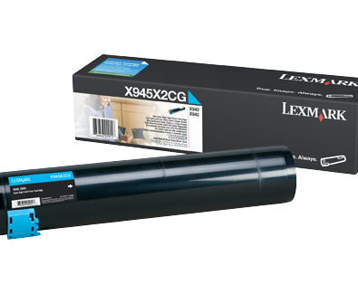 Lexmark X940-X945-X945X2CG Mavi Orjinal Toner - 1