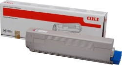 Oki C831-C841-44844506 Kırmızı Orjinal Toner - Oki