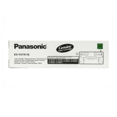 Panasonic KX-FAT411E Siyah Orjinal Toner - 1