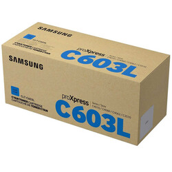 Samsung CLT-C603L/Hp SU080A Mavi Orjinal Toner - 1