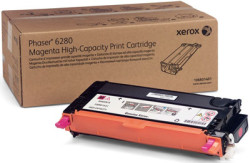 Xerox Phaser 6280-106R01401 Kırmızı Orjinal Toner Yüksek Kapasiteli - Xerox