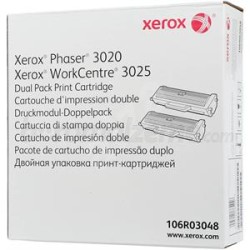Xerox Workcentre 3025-106R03048 Siyah Orjinal Toner 2li Paket - 1