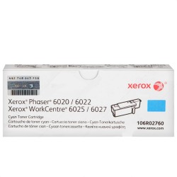 Xerox WorkCentre 6025-106R02760 Mavi Orjinal Toner - Xerox